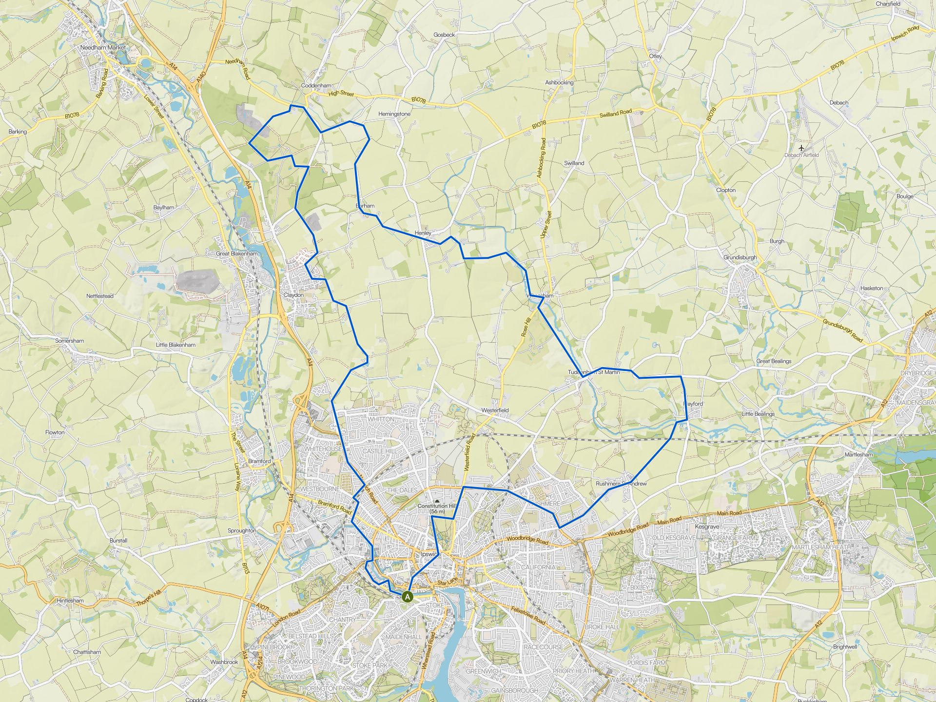 The best MTB trails in Suffolk | Komoot